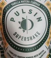 Pulsin supershake vanilla matcha