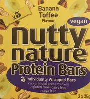 Banana toffee protein bar