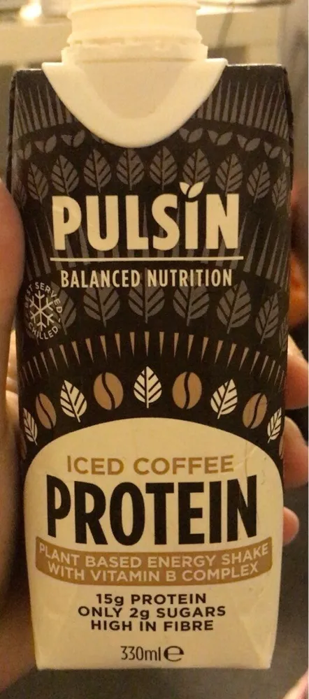 Iced coffee protein