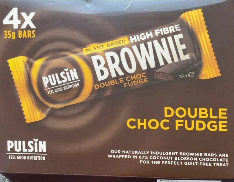 High Fibrr double choc Fudge brownie