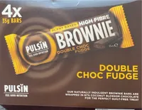 High Fibrr double choc Fudge brownie