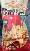 Hummus &Red Bell pepper Tortilla chips