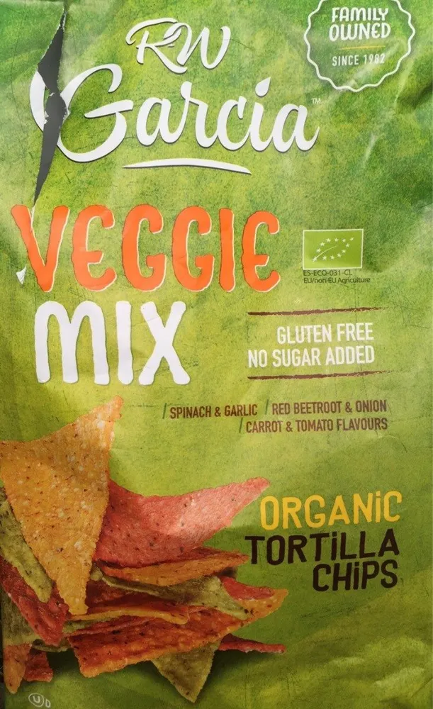 Veggie Mix Organic Tortilla Chips