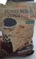 Frijoles negros y quinoa