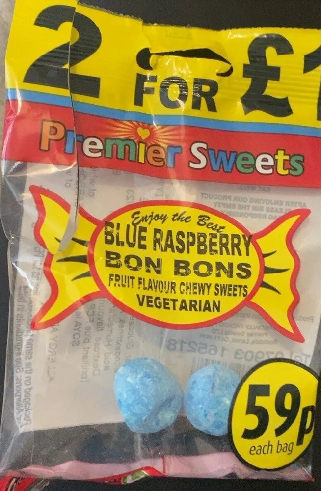 Blue Raspberry Bon Bons