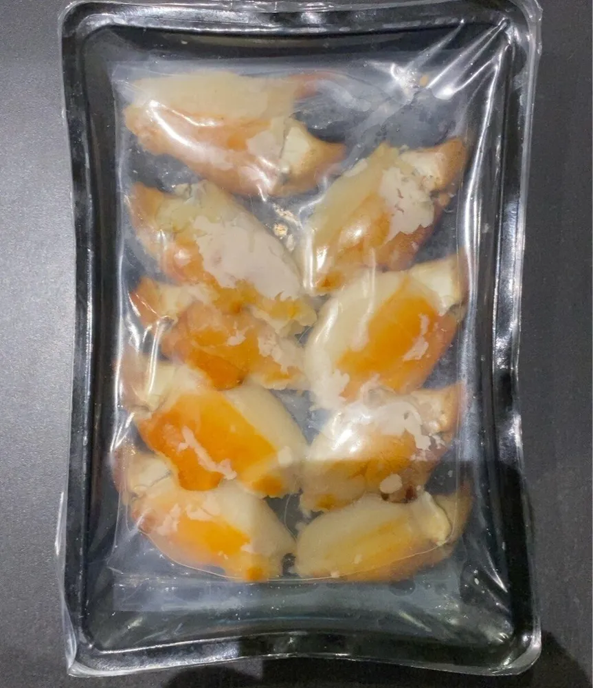 Pince de tourteaux pasteurisées