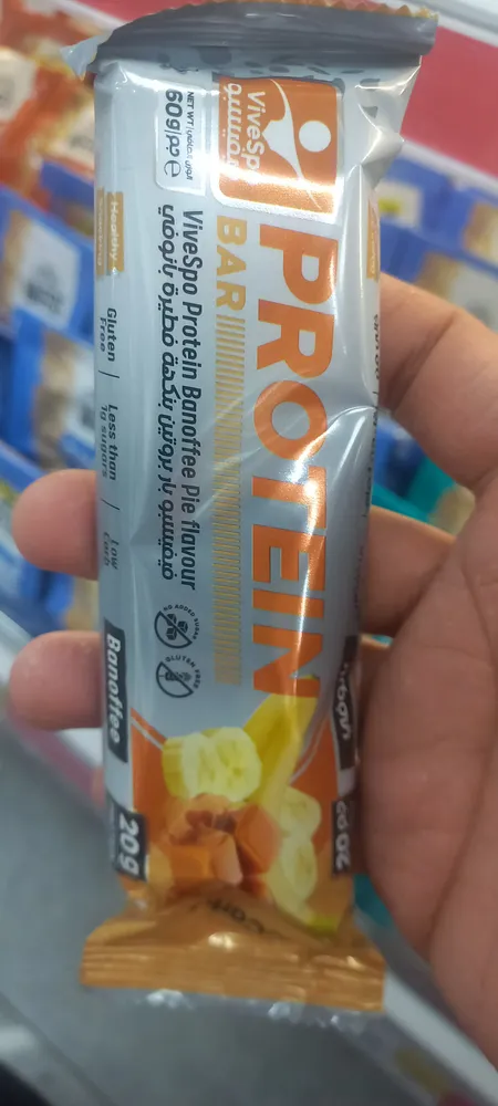 Vivespo protein banofee pie