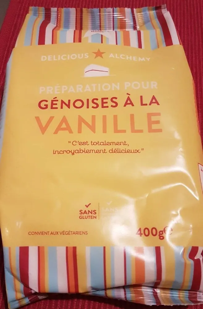 Préparation pour Génoise à la vanille