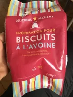 Preparation pour biscuits a l'avoine