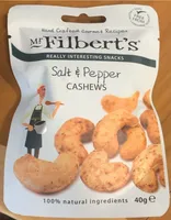 Salt & Pepper Cashews