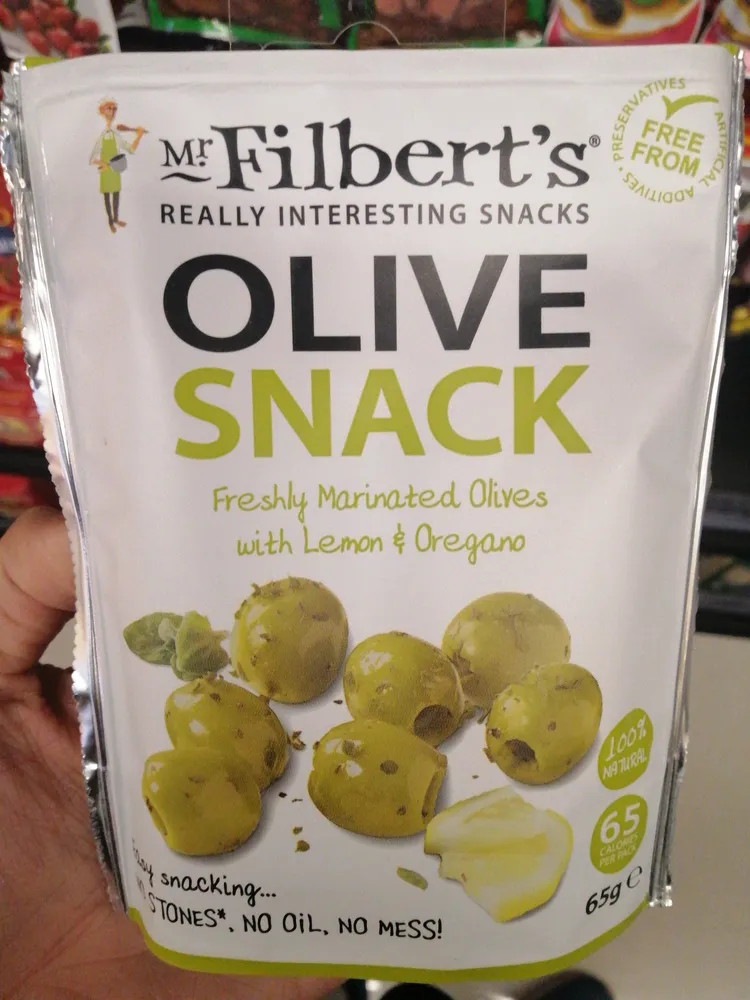 Bulk Deal 8 X Mr Filberts Green Olives Lemon & Oregano