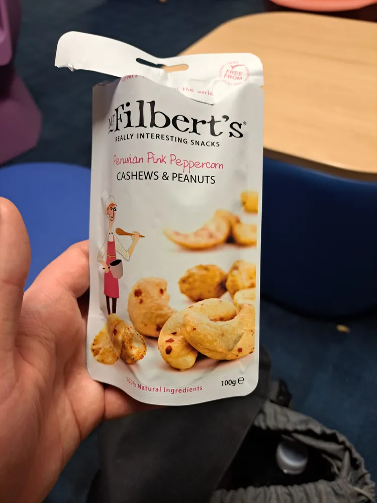 Wasabi & Pink Peppercorn Cashews & Peanuts