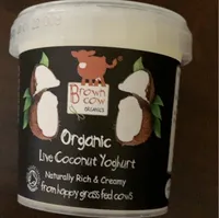 Organic live coconut yoghurt