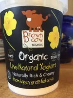 Brown Cow live natural yoghurt