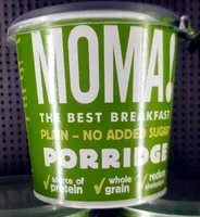 Moma Plain No Added Sugar Porridge