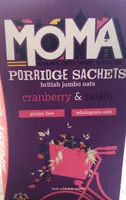 Porridge sachets british jumbo oats cranberry&raisin