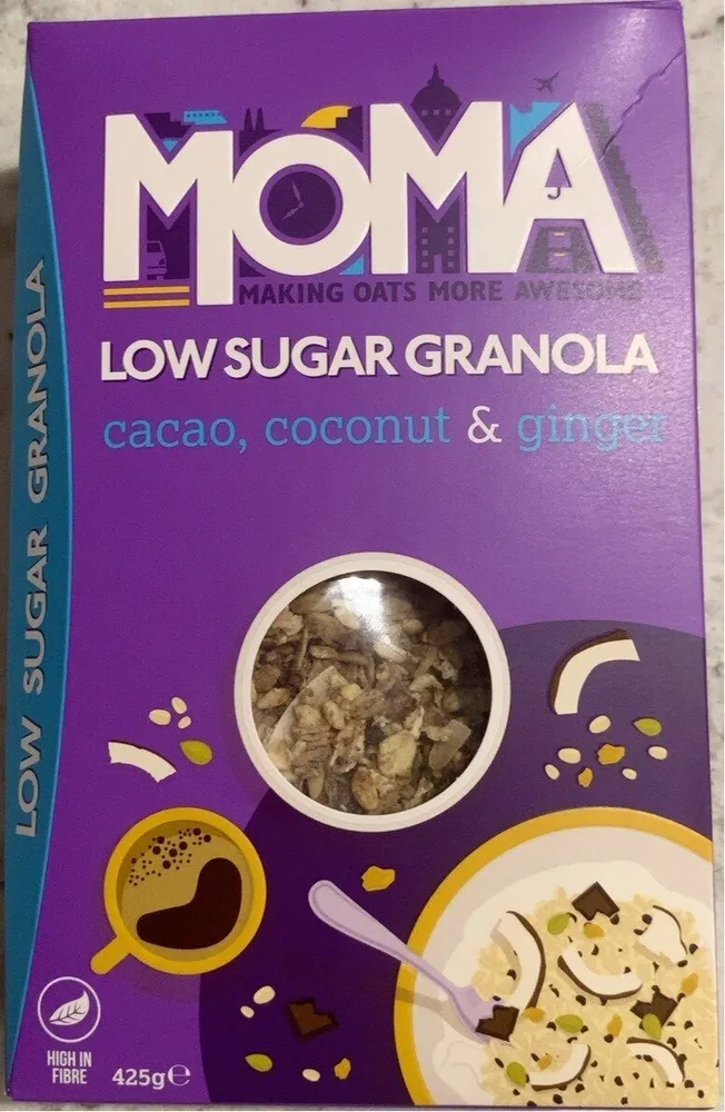 Low sugar granola