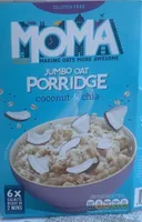 Jumbo oat porridge coconut and chia