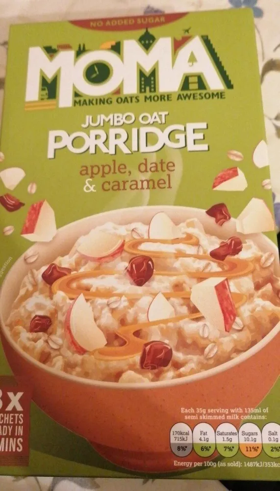 Moma jumbo oat porridge