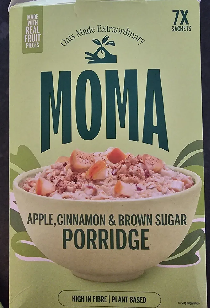 Apple, Cinnamon & Brown Sugar Porridge