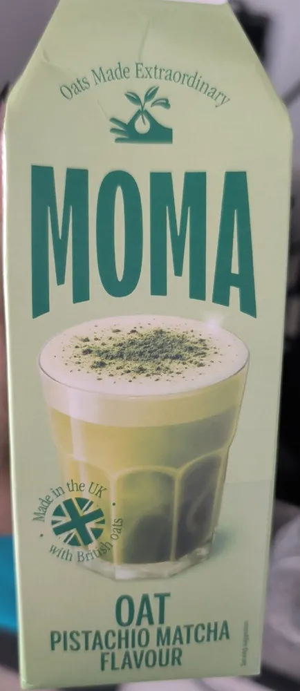 Moma Oat Pistachio Matcha Flavour