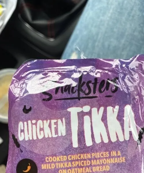 Chicken tikka sandwich