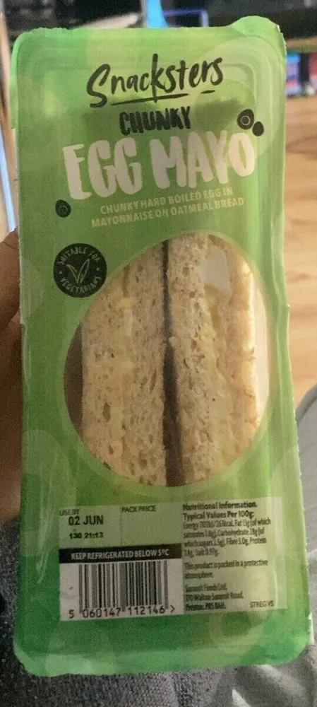 chunky egg mayo