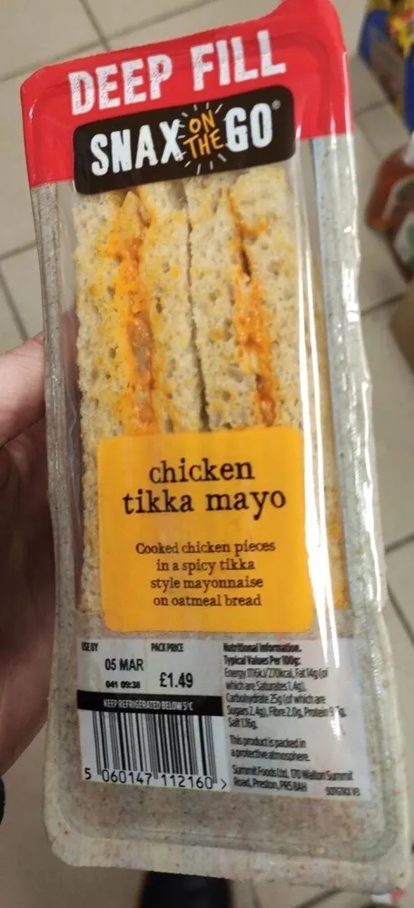 Chicken Tikka Mayo