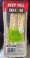 Chunky Egg Mayo with black pepper