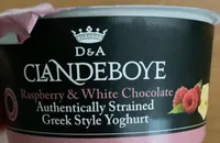Raspberry and white chocolate greek yoghurt