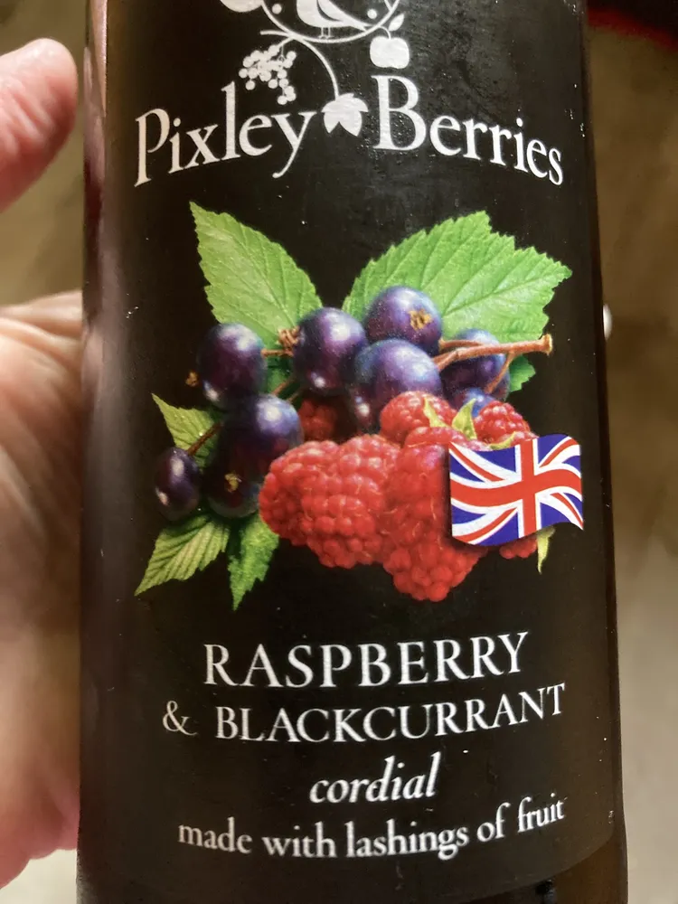 Raspberry & Blackcurrant Cordial