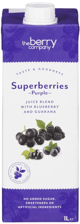 The Berry Company Superberries Skogbær Drikk uts