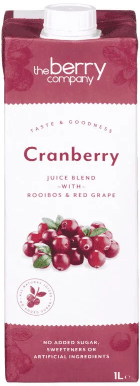 Cranberry Juice Blend with Rooibos & Red Grape