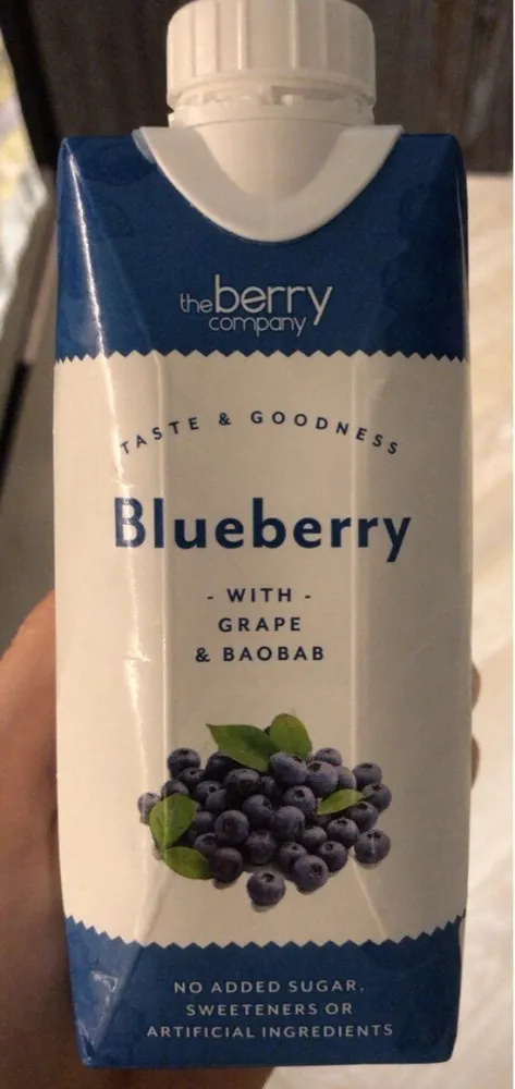 Blueberry juice