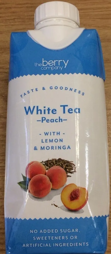 White tea peach