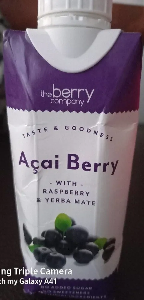 Acai Berry with Raspberry & Yerba Mate