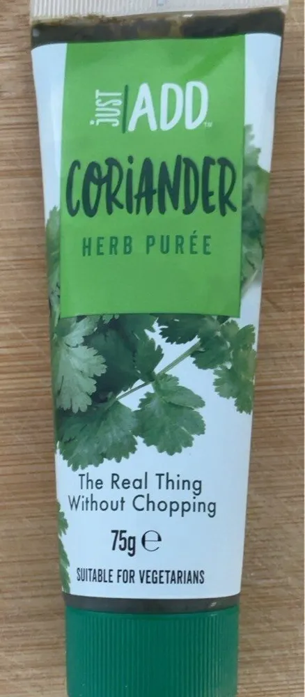 Coriander Herb Purée
