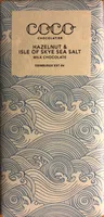 Hazelnut & Isle of Skye sea salt milk chocolate