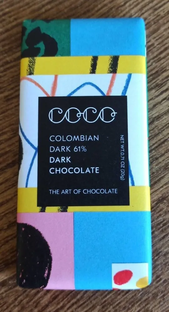 Colombian 61 dark chocolate