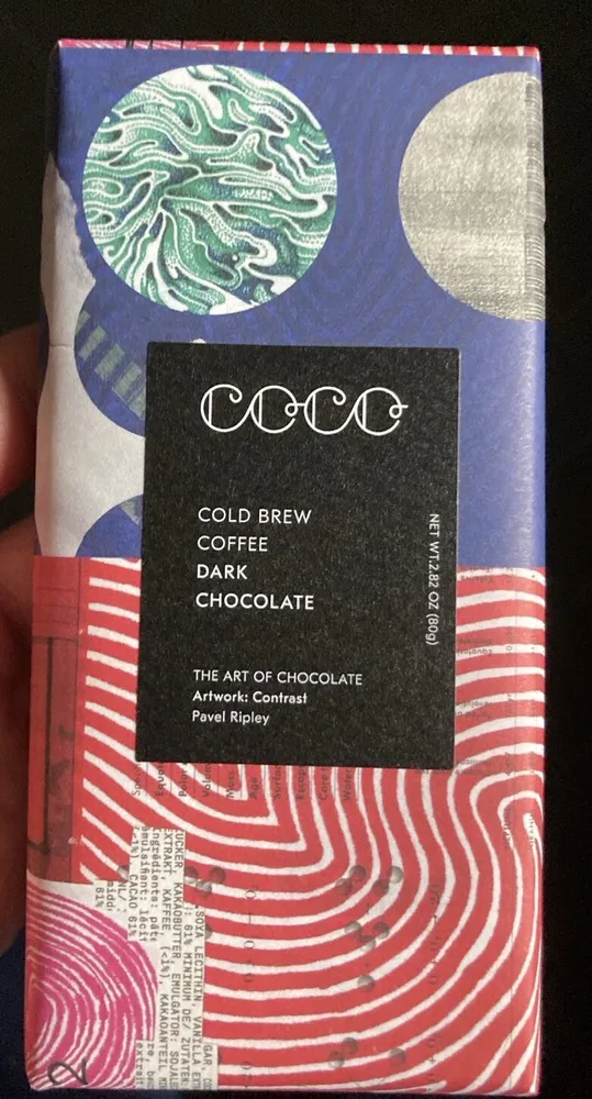Cold Brew Coffee Dark Chocolate