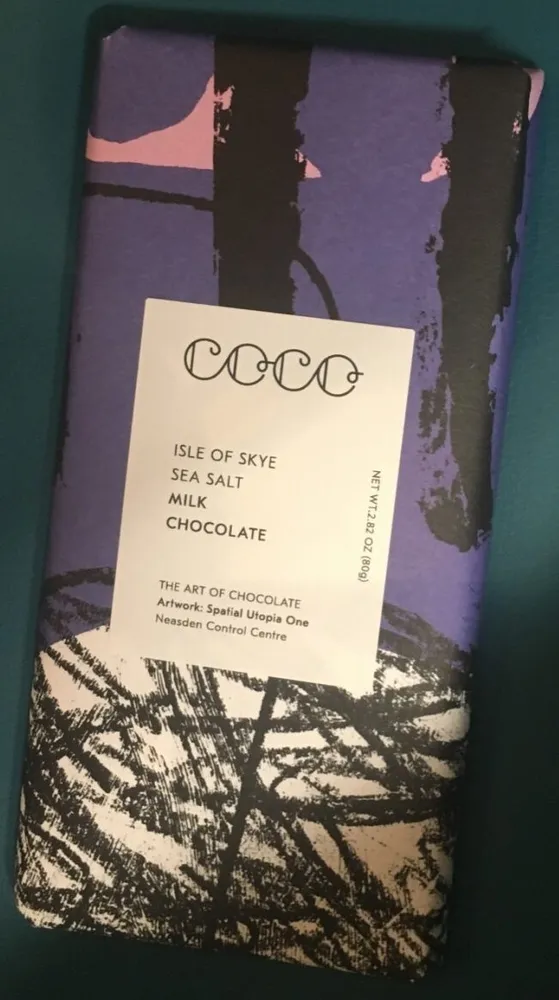 Sea salt milk chocolate