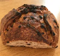 Currant and sour cherry sourdough loaf