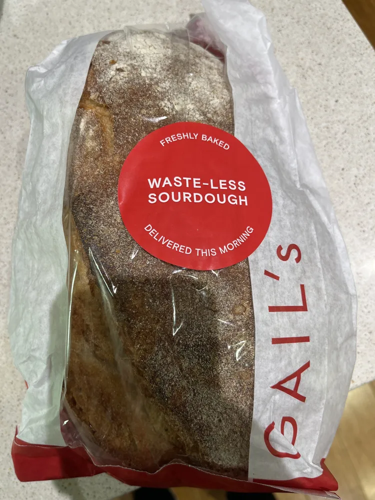 waste-less sourdough bread