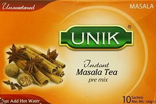 Unik Masala Tea Unsweetened 140 G (pack of )