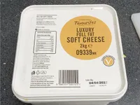 Luxury full fat soft cheese