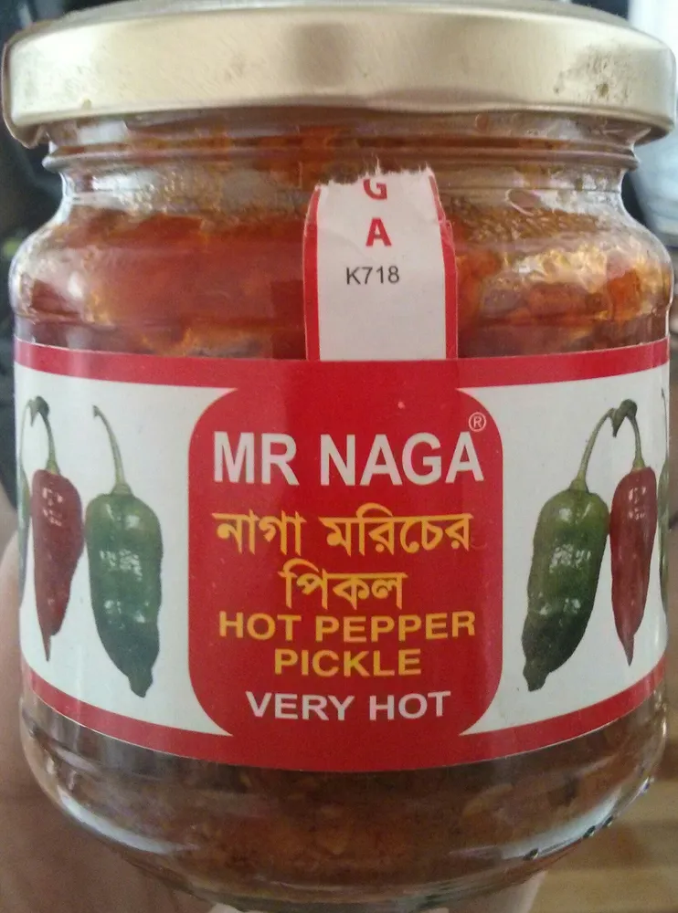 Mr Naga Hot Pepper Pickle imo