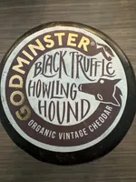 Vintage organic cheddar black truffle