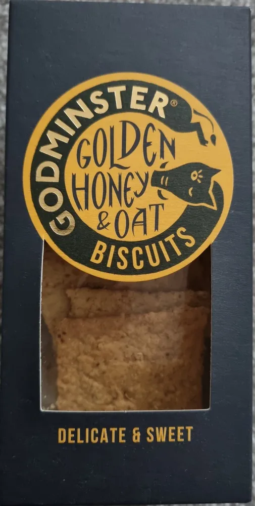 Golden Honey and Oat Biscuits