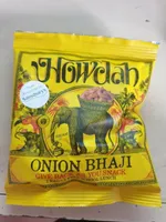 Howdah Onion Bhaji snack.