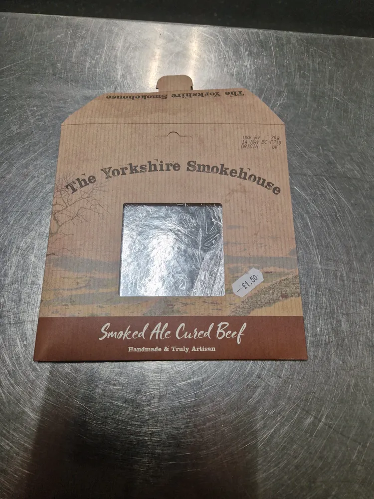 Smoked Ale Cured Beef